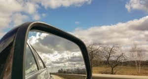 странично огледало за кола