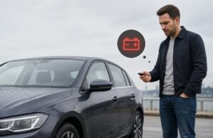 колата не се отключва заради паднал акумулатор