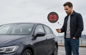 колата не се отключва заради паднал акумулатор